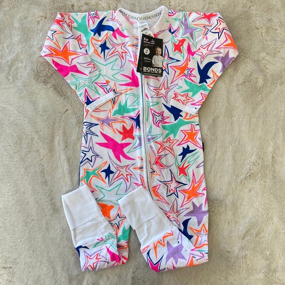 Bonds Wondersuit Zippy Pajamas - Superstar White - Picture 1 of 2